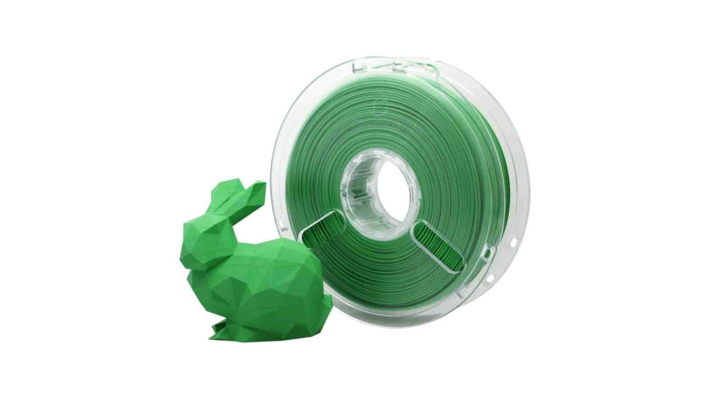 Filamento per stampante 3D Polymaker, PLA resistente, Verde, diam. 1.75mm