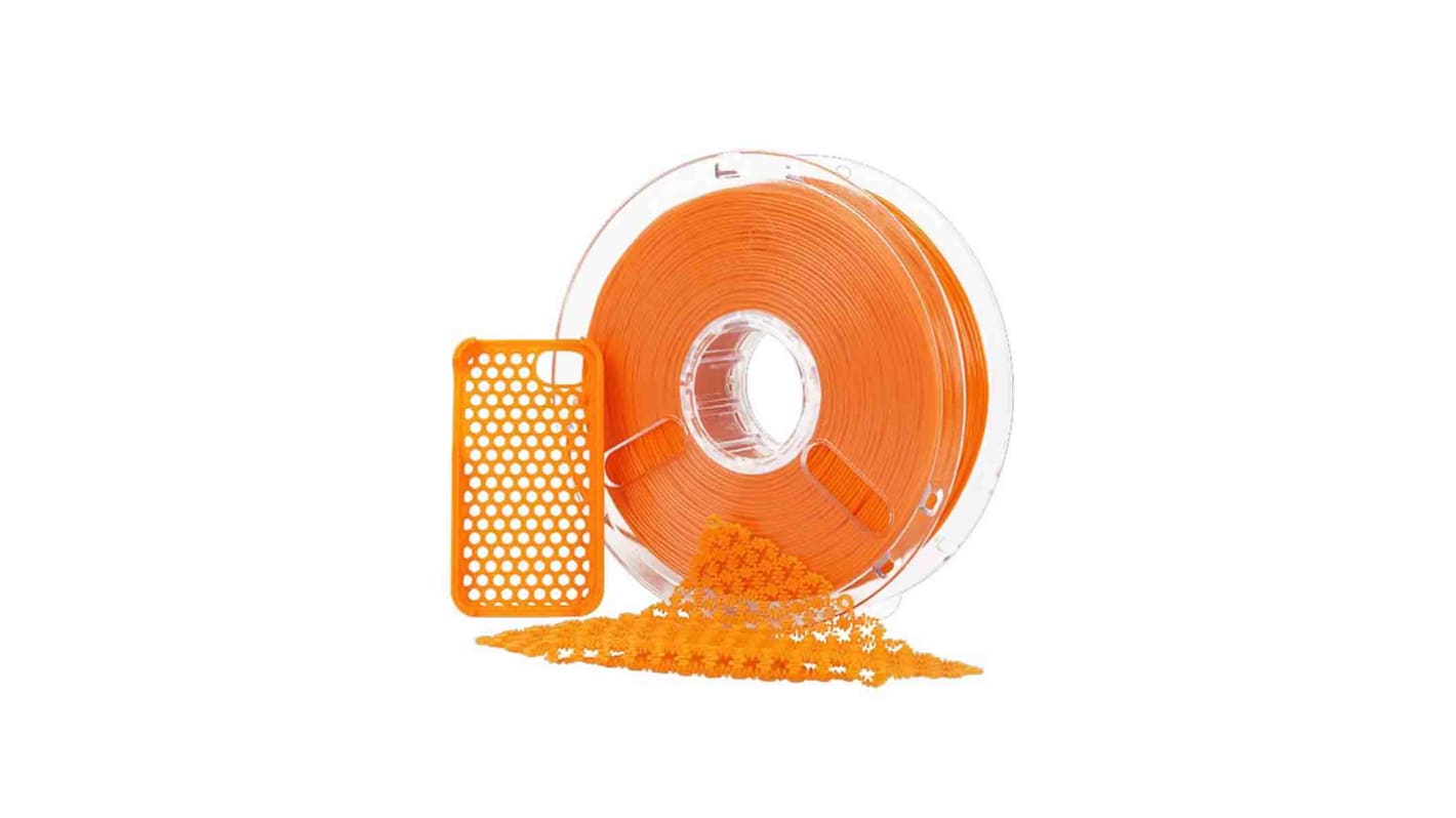 Polymaker TPU 95A 3D-Drucker Filament, Orange, 1.75mm, FDM, 750g