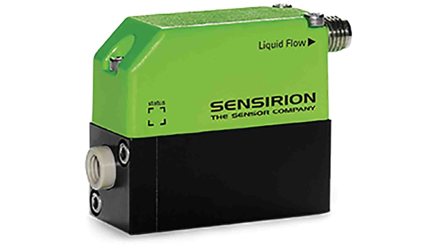 Sensirion SLI Series Microfluidic Flow Meter Flow Meter for Liquid, 0.01 l/min Min, 5000 μl/min Max