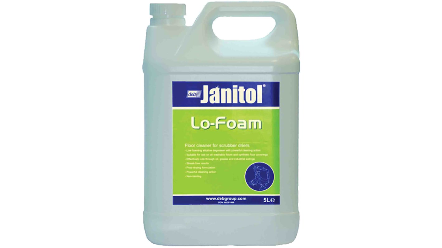 SCJ Professional Janitol Lo-Foam,Food Safe Floor Cleaner 5 L Bottle