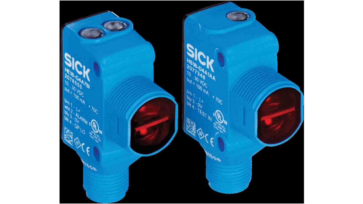 Sick Through Beam Photoelectric Sensor, 25 m Detection Range