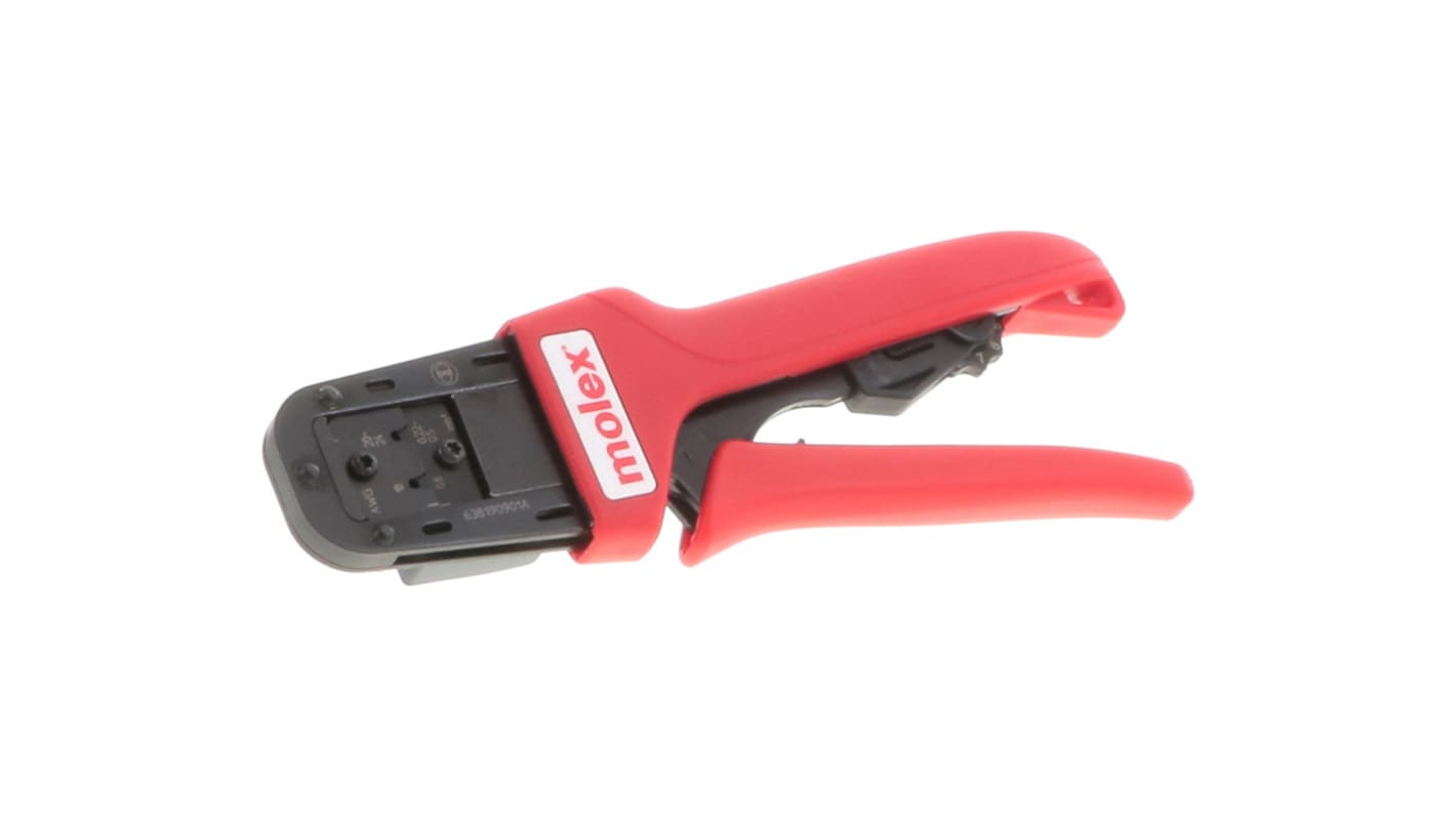 Molex 207129 Hand Ratcheting Crimp Tool for Mini-Fit Jr. Connector Contacts