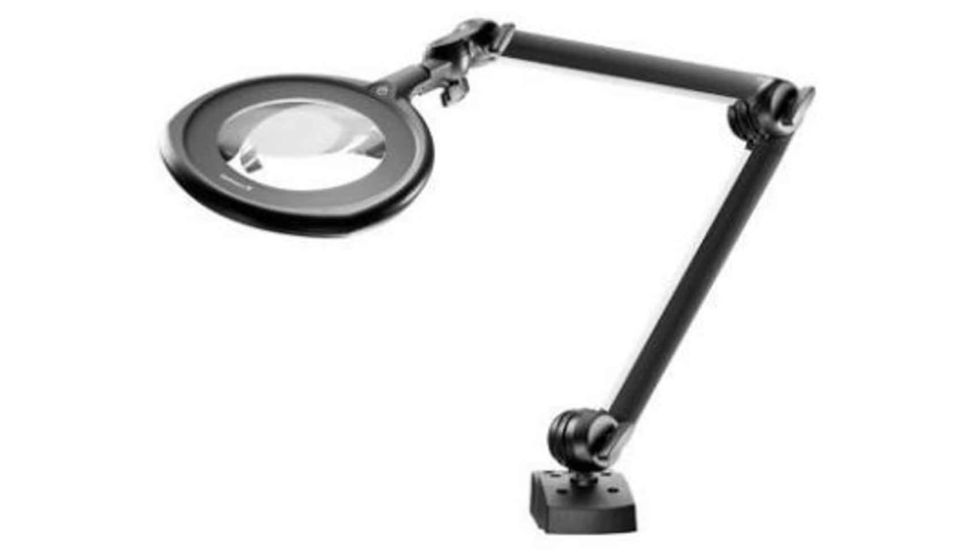 Waldmann TEVISIO-RLLQ LED Magnifying Lamp with Screw Down Flange, 3.5dioptre, 160mm Lens