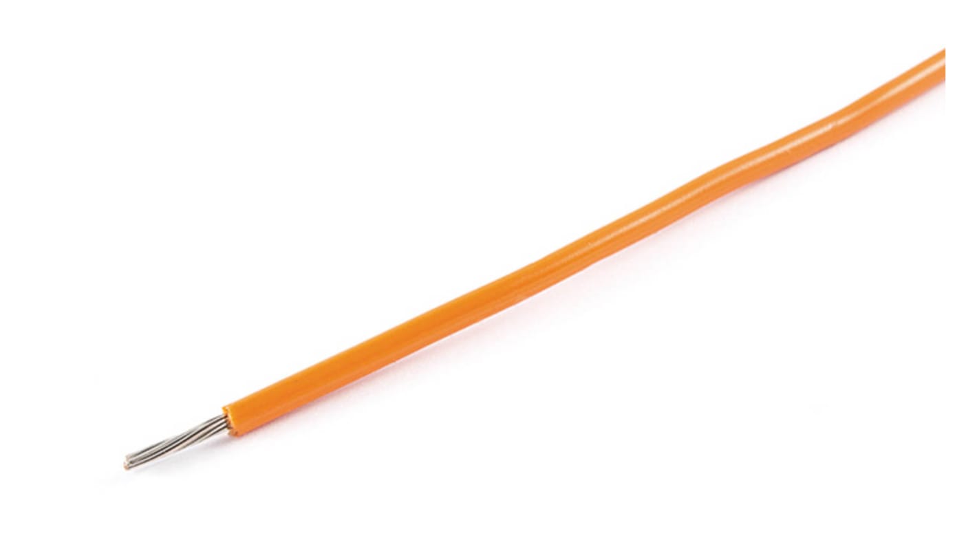 Fils de câblage AXINDUS, KY30, 0,12 mm², Orange, 26 AWG, 200m, 250 V