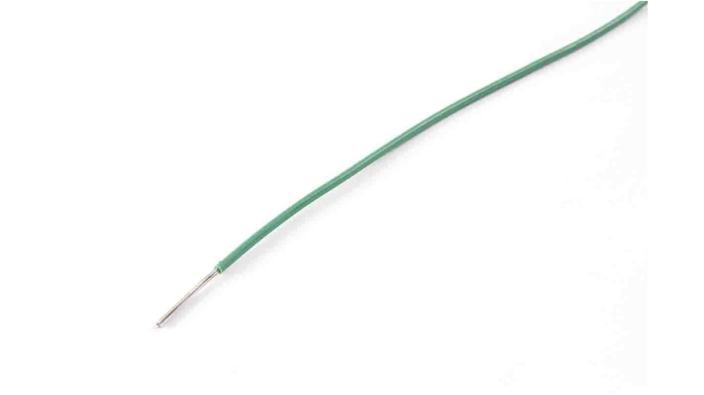 CAE Groupe KY33A05 Series Green 1.34 mm² Hook Up Wire, 16 AWG, 19 x 0, 30, 200m, PVC Insulation
