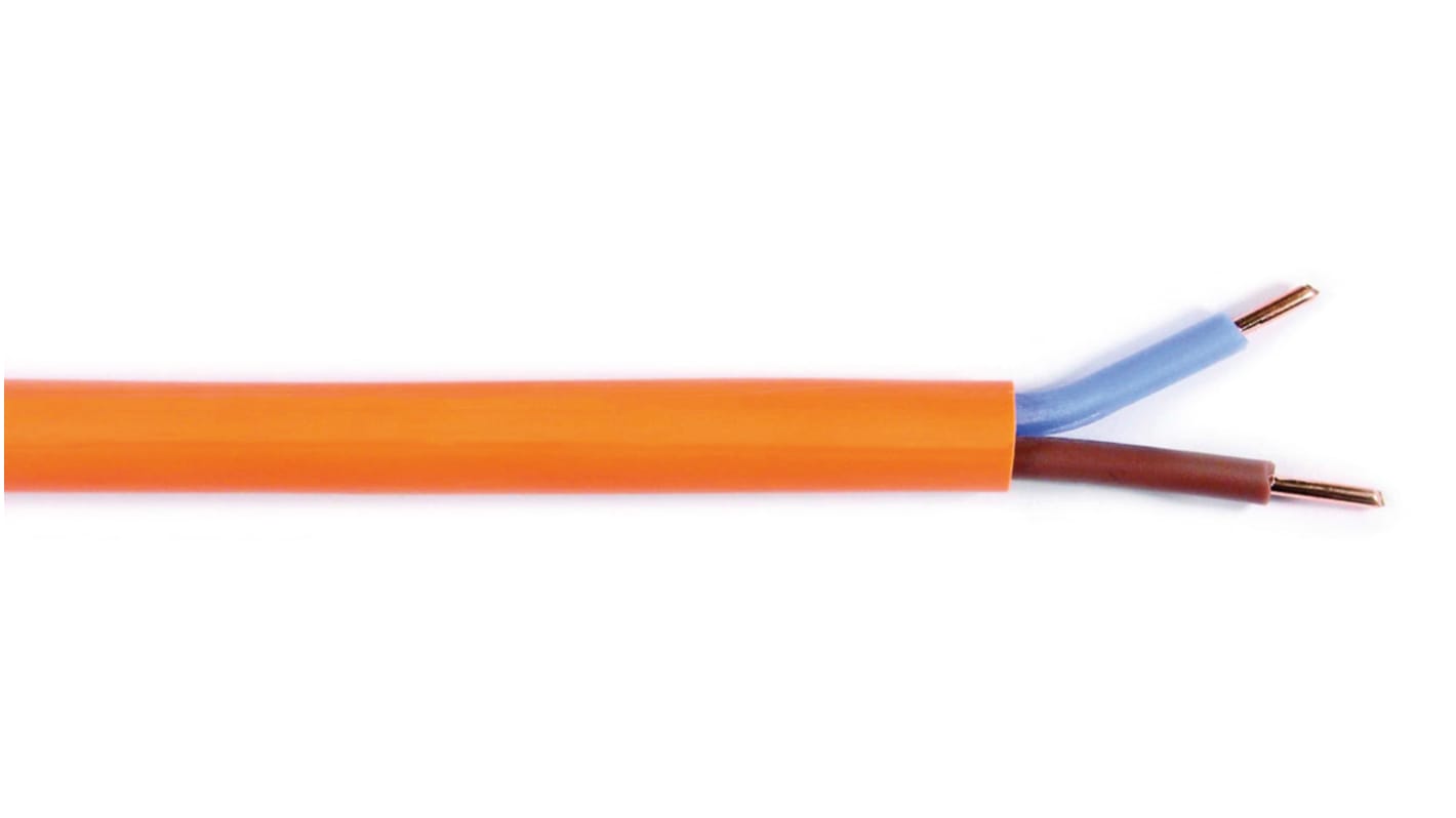 CAE Groupe Power Cable, 1.5 mm², 100m, Orange, 300/500 V