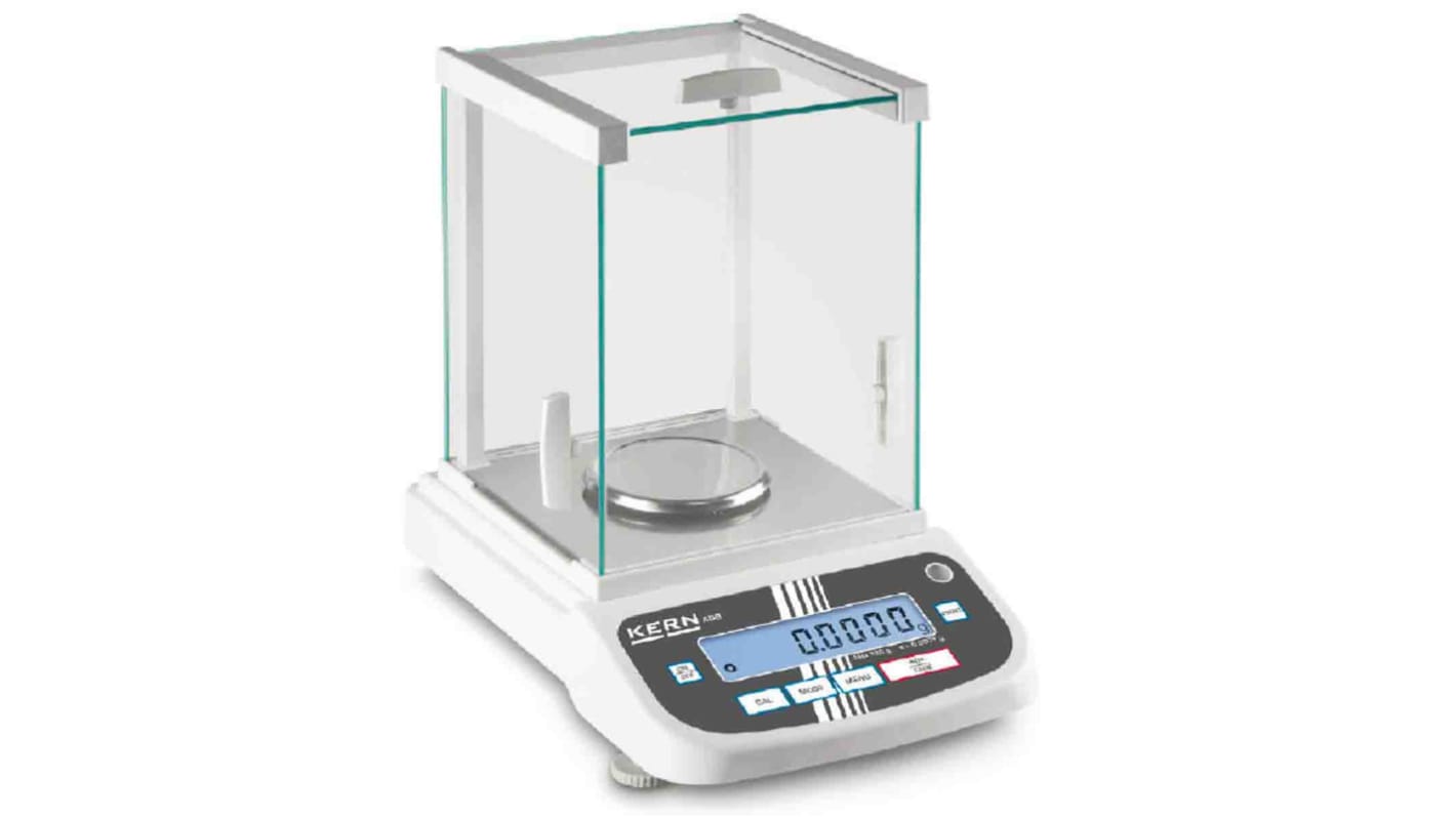 Kern ADB 200-4 Analytical Balance Weighing Scale, 210g Weight Capacity