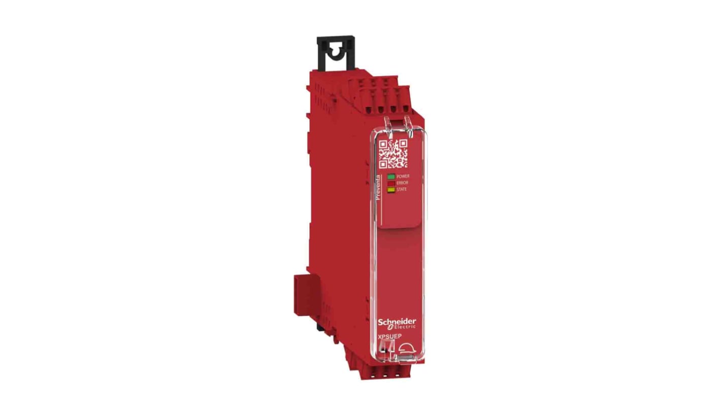 Schneider Electric Single-Channel Emergency Stop Monitoring Safety Relay, 24V ac/dc, 5 Safety Contacts