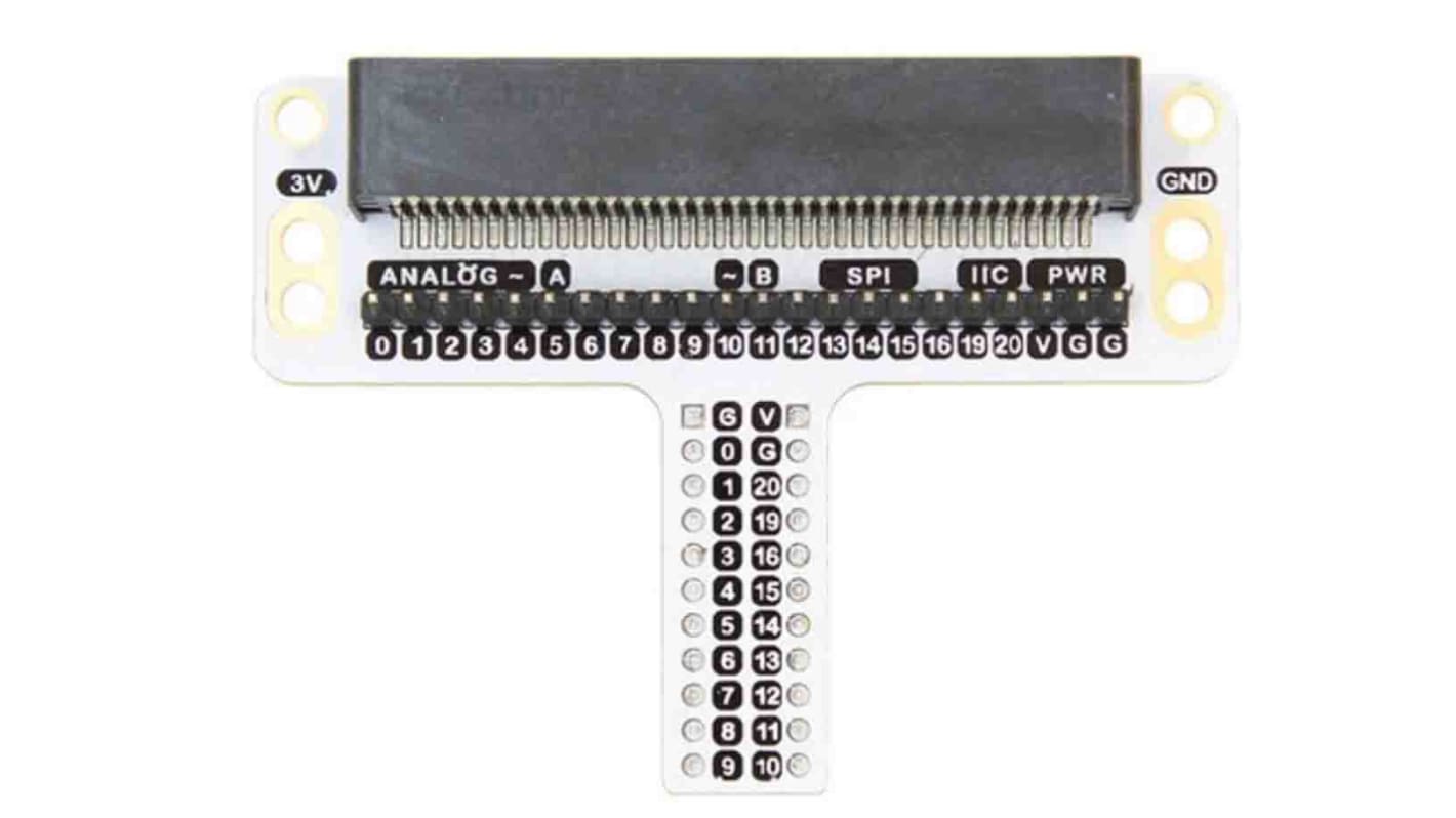 Adaptador de placa de pruebas para BBC micro:bit de Pi Supply