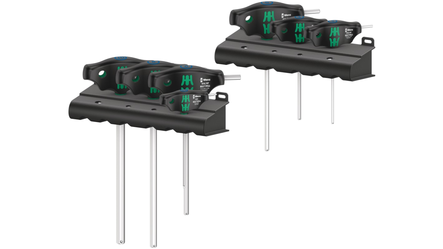 05023450001 Wera 7 piece T Shape Metric Hex Key Set RS