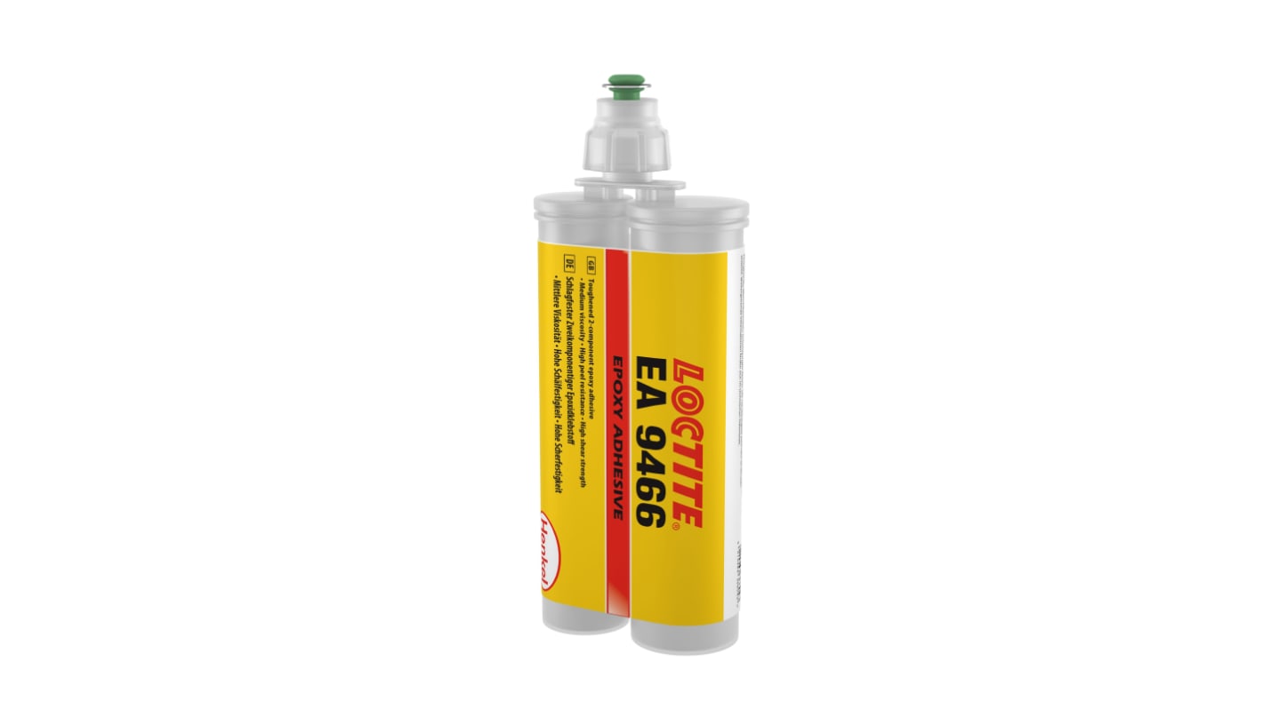 Adhesivo epoxi Loctite EA 9466 de color Blanco, Cartucho doble de 400 ml