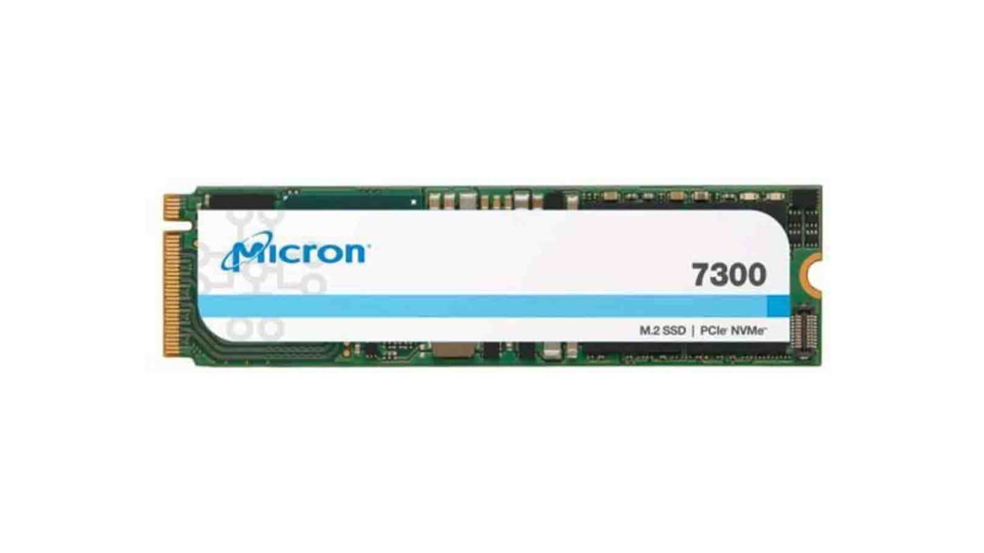 Micron ソリッドステートドライブ SSD 内蔵 1.92 TB NVMe PCIe Gen 3 x 4