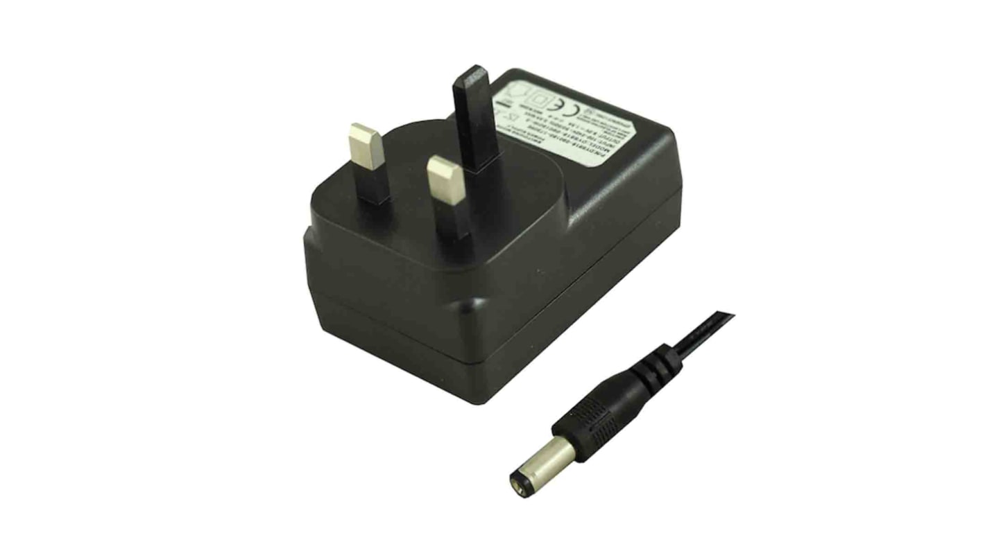 RS PRO 50.4W Plug-In AC/DC Adapter 24V dc Output, 2.1A Output