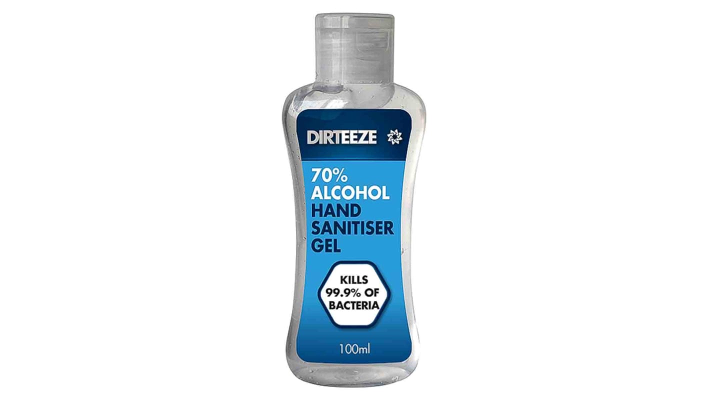 Dirteeze 100 ml Bottle Alcohol Hand Gel