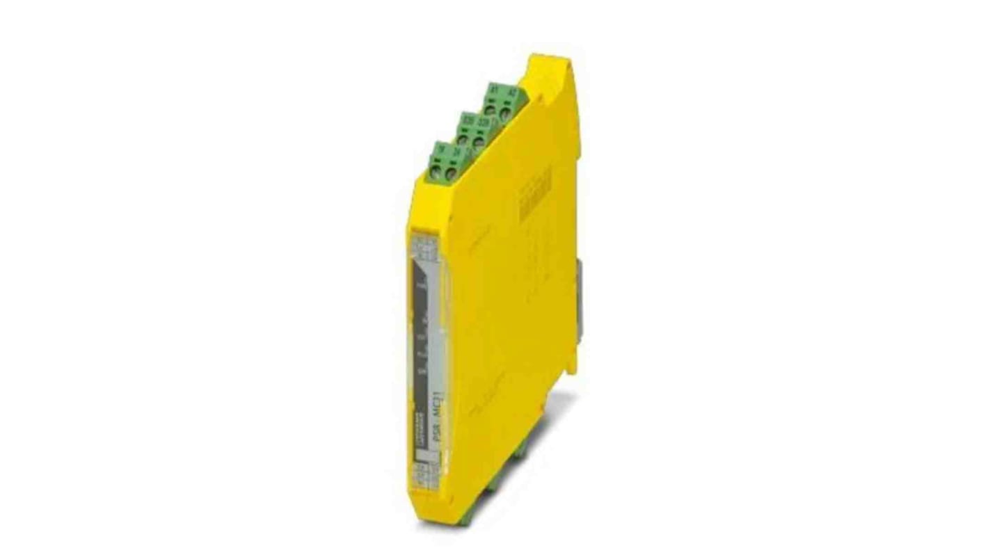 1015520 | Phoenix Contact Dual-Channel Emergency Stop, Safety Switch ...