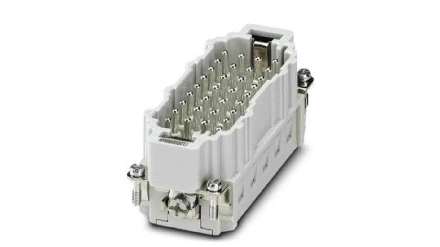 Phoenix Contact HC Robustes Power Steckverbinder-Modul, 32-polig 16A Stecker, Kontakteinsatz