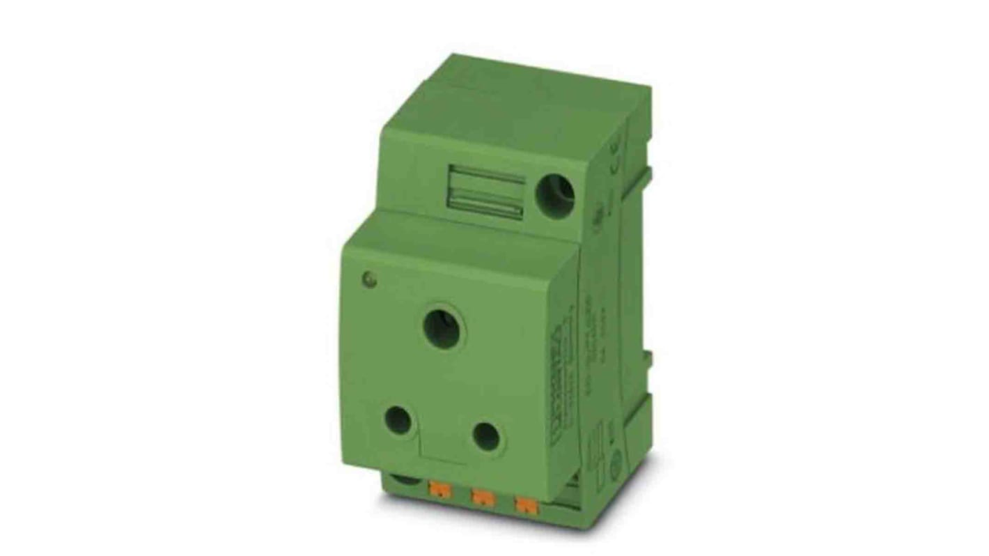 Phoenix Contact Mains Sockets, 6A, DIN Rail, 250 V