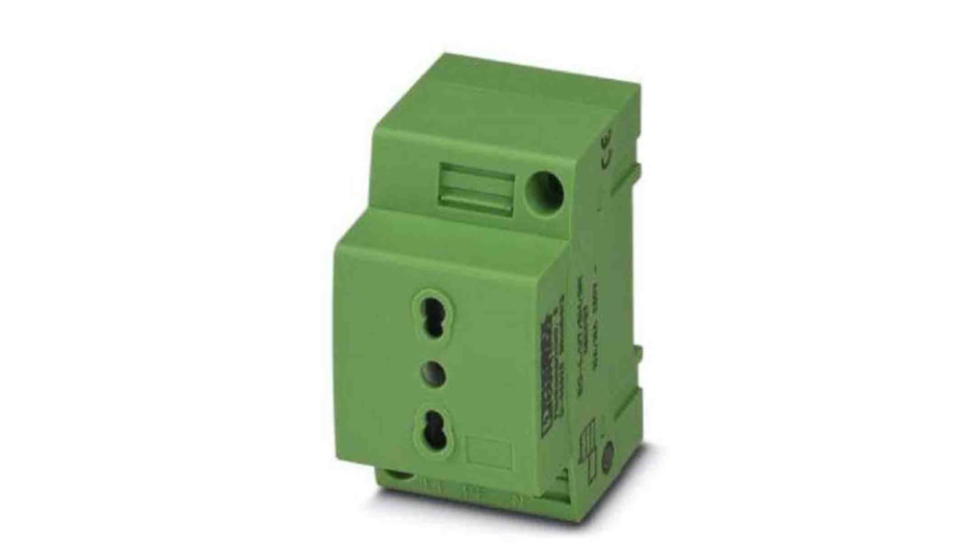 Phoenix Contact Italy Mains Sockets, 16A, DIN Rail, 250 V