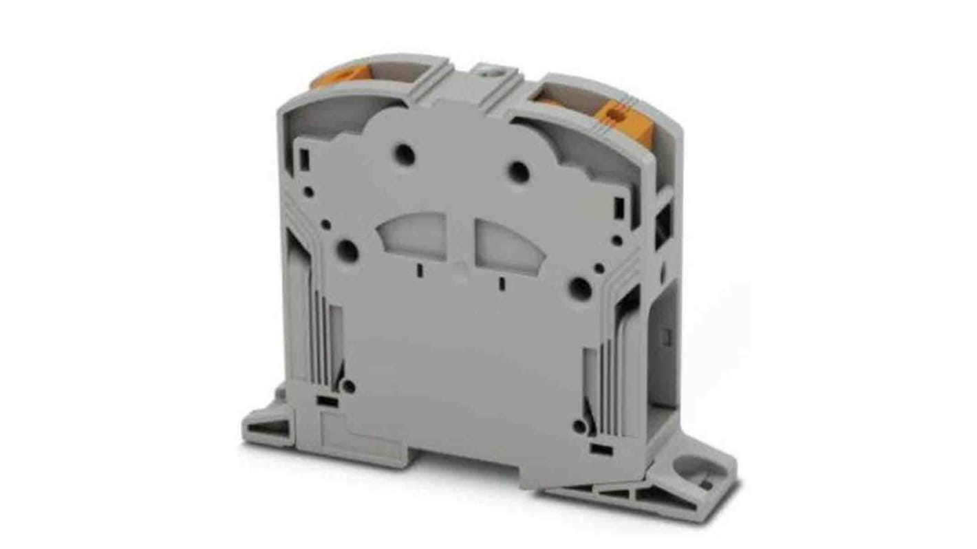 Phoenix Contact PTPOWER Series Grey DIN Rail Terminal Block, 185mm², Screw Termination