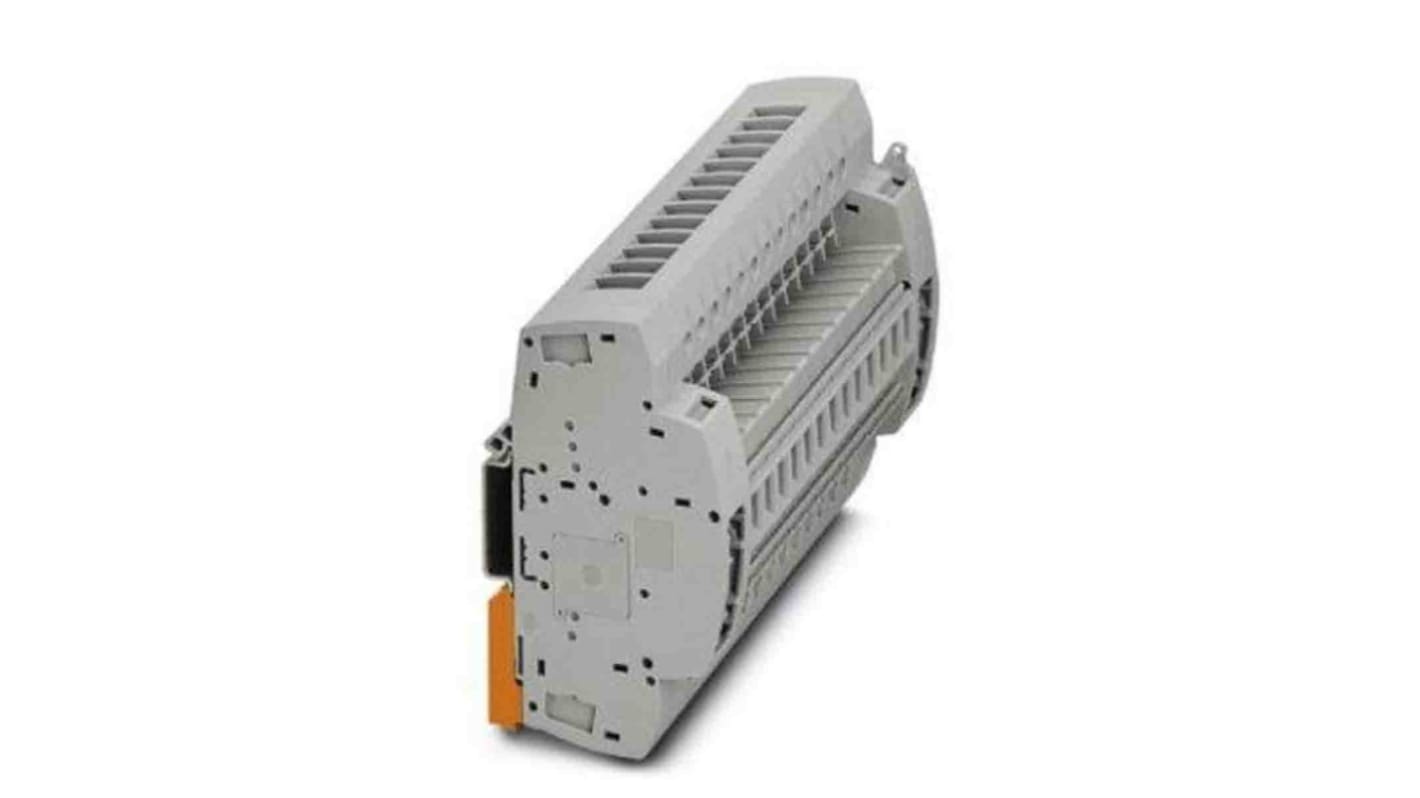 Phoenix Contact UTRE Series UTRE 6-2/13 Non-Fused Terminal Block, 26-Way, 30A, 24 → 8 AWG Wire, Screw Termination