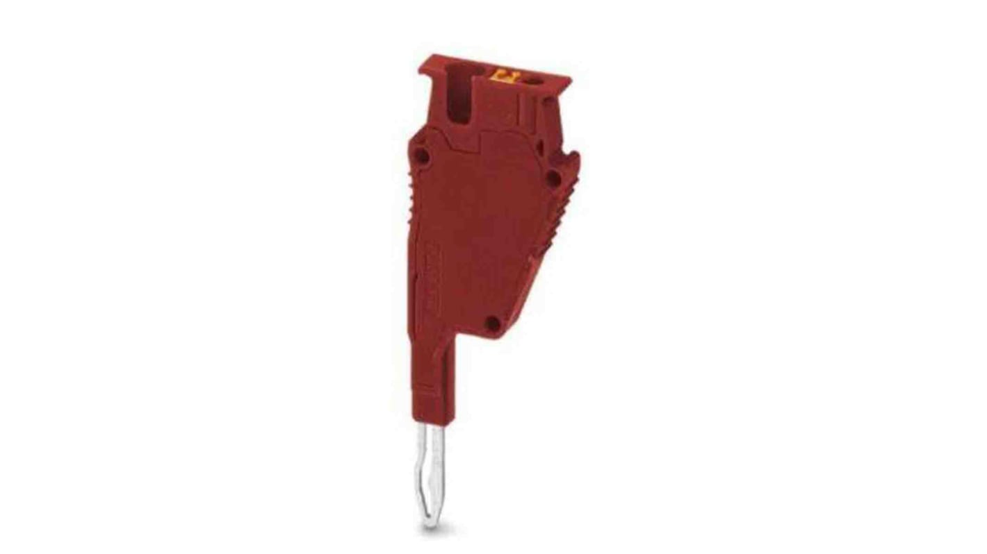 Conector macho para pruebas Phoenix Contact serie PS, para usar con Funciona con productos completos CLIPLINE