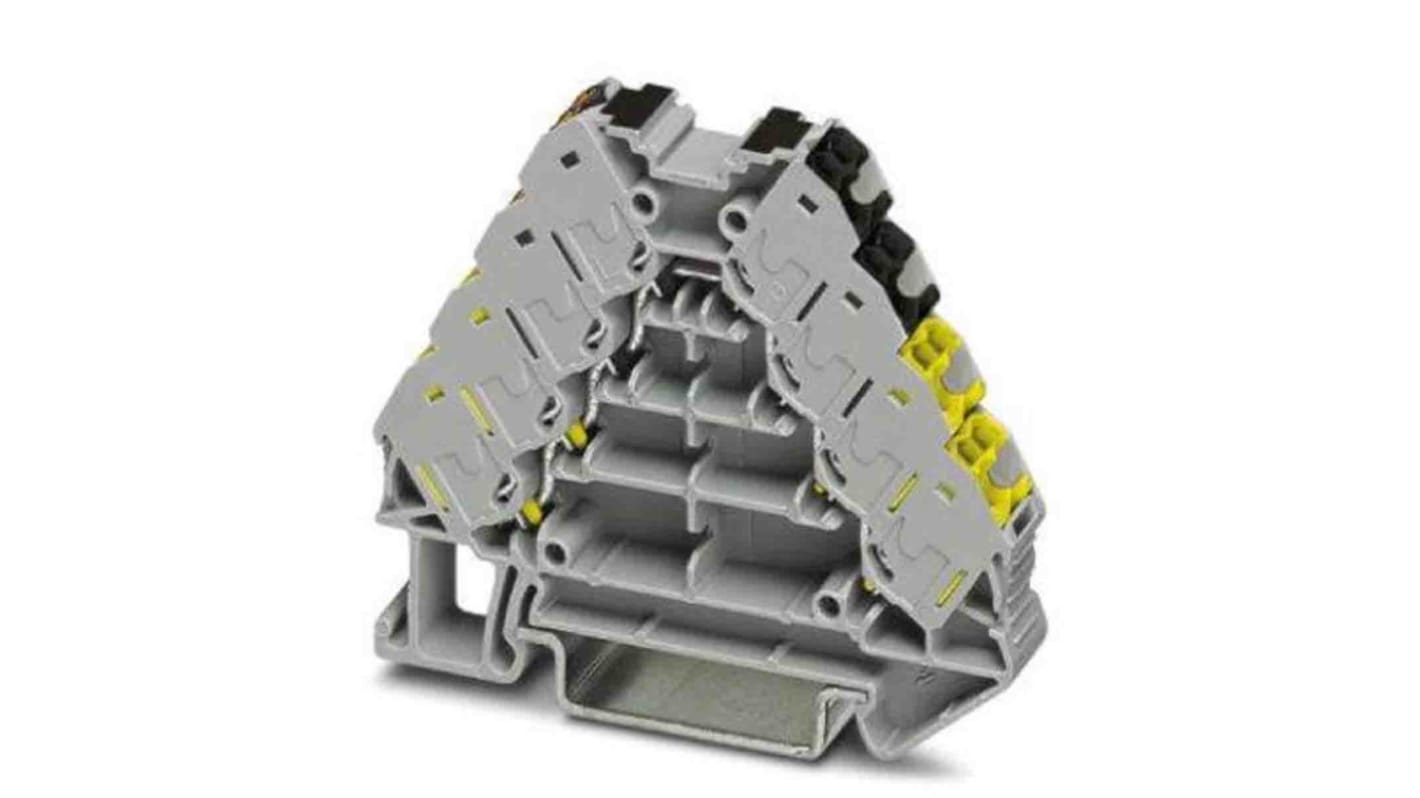 Phoenix Contact Einsteck Verteilerblock 16-polig , 14→ 26 AWG, 17.5A / 250 V, 0.14 → 2.5mm², Polyamid,