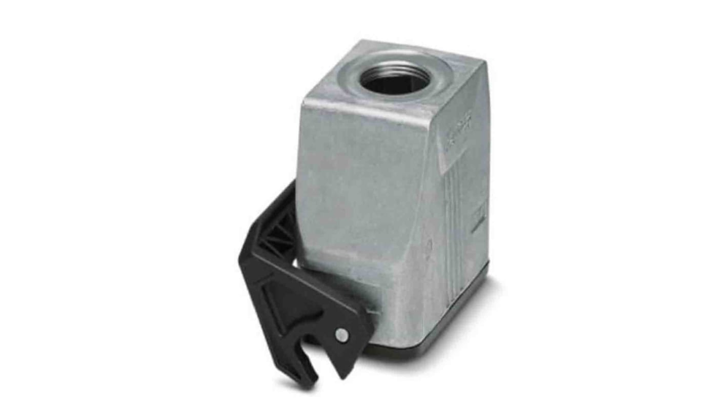 Base para conector industrial Phoenix Contact serie HC tamaño B10, con rosca M32, para usar con Conector de