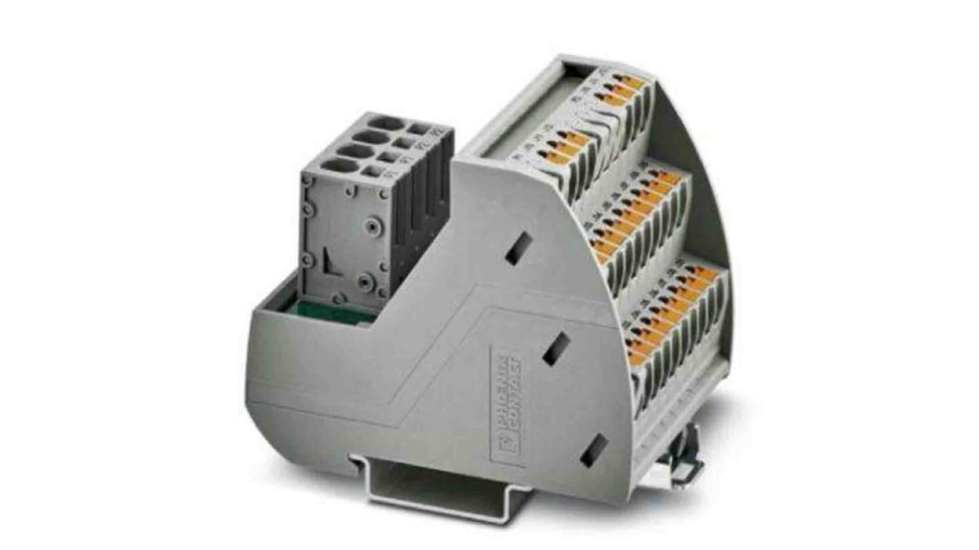 Phoenix Contact Distribution Block, 2 Way, 0.25 → 6mm², 15A, 250 V, Grey