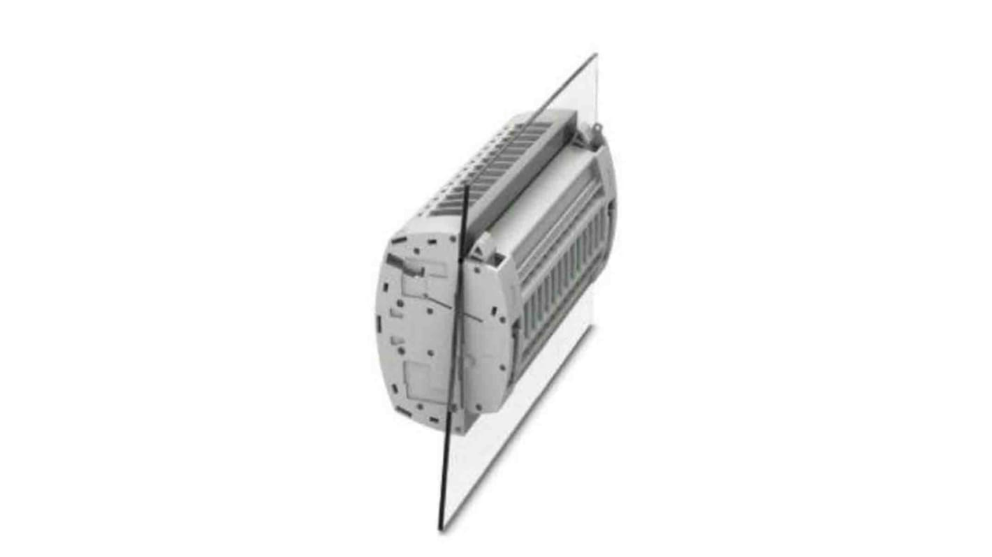 Phoenix Contact UTWE Series UTWE 6/12+1 Non-Fused Terminal Block, 26-Way, 30A, 24 → 8 AWG Wire, Screw Termination