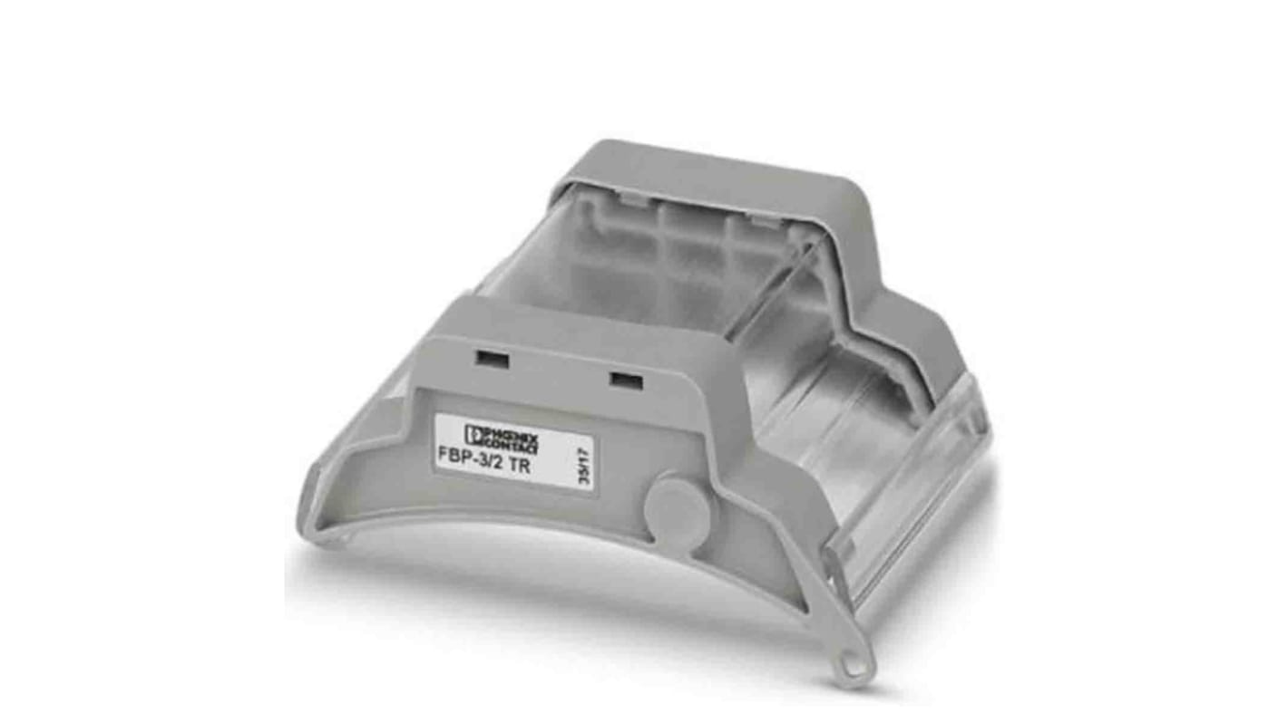 Phoenix Contact FBP Series Clear Cover for Use with DIN Rail Terminal Blocks