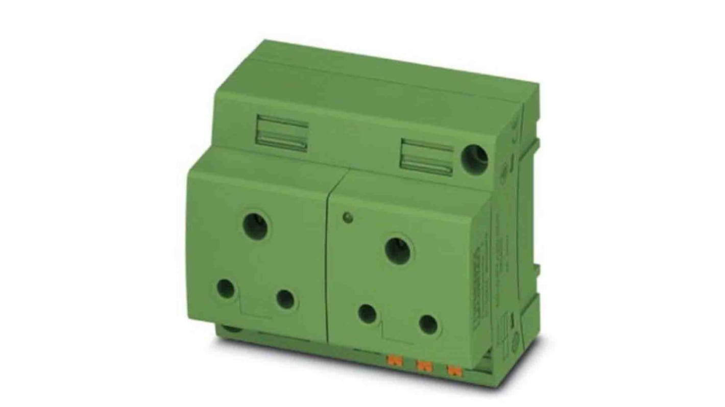 Phoenix Contact Mains Sockets, 6A, DIN Rail, 250 V