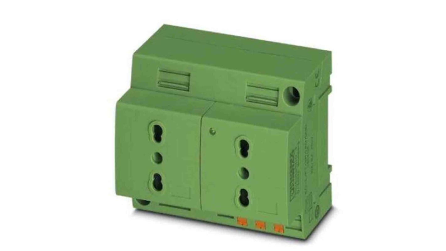 Phoenix Contact Italy Mains Sockets, 16A, DIN Rail, 250 V