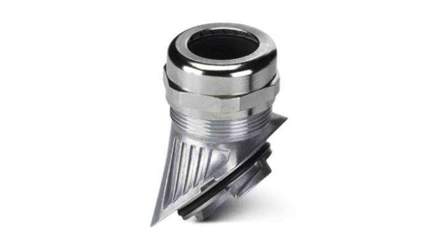 Phoenix Contact B Series Series Silver Metal Cable Gland, M40 Thread, 19mm Min, 27mm Max, IP66, IP67