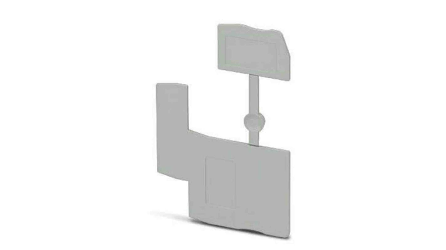 Phoenix Contact DS-PTIO Series End Cover for Use with DIN Rail Terminal Blocks