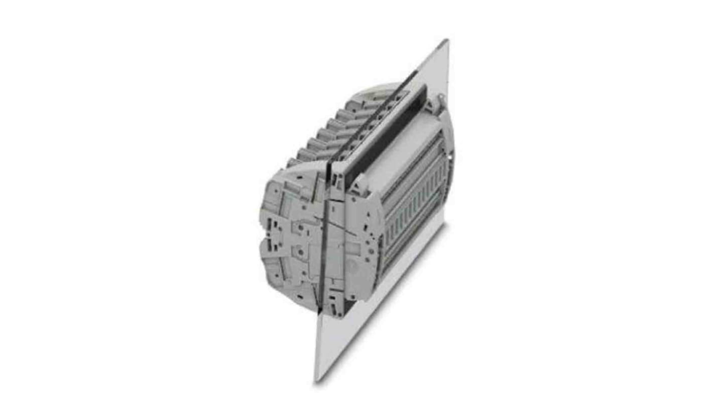 Phoenix Contact FAME 3 Series RSCWE 6-3/17 Non-Fused Terminal Block, 34-Way, 30A, 24 → 8 AWG Wire