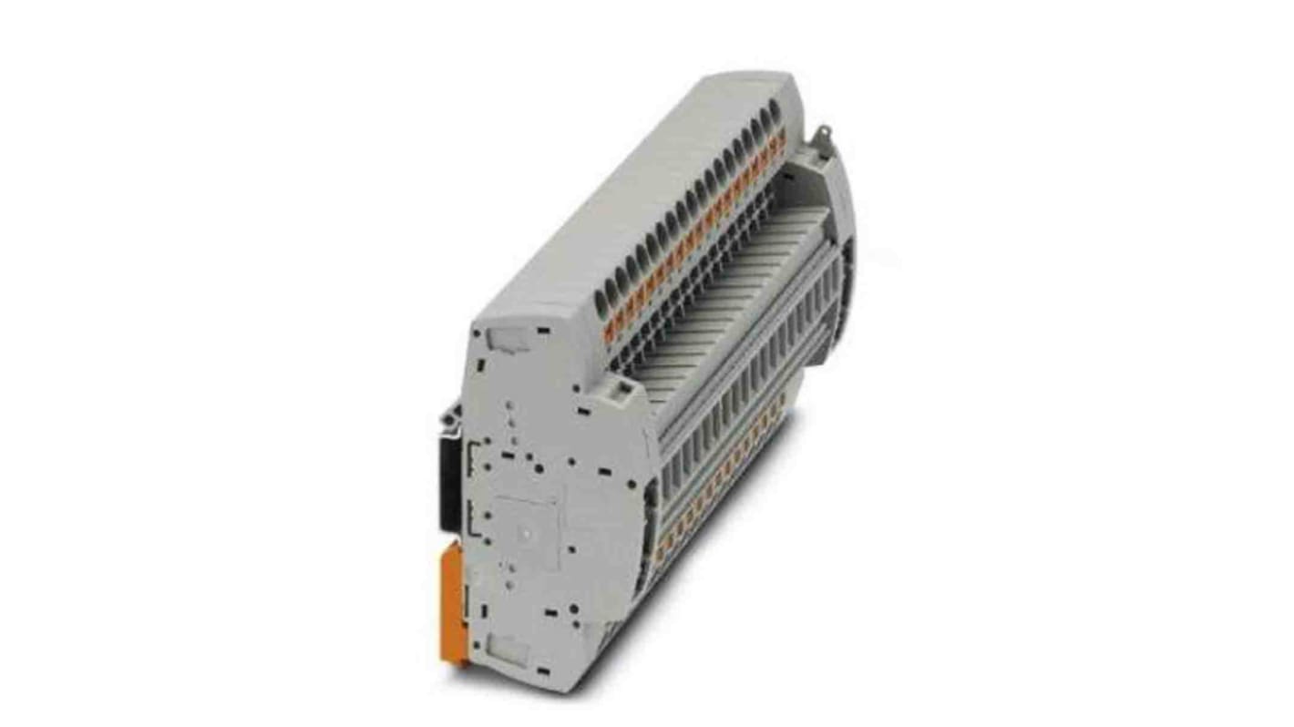 Phoenix Contact PTRE Series PTRE 6-2/19 Non-Fused Terminal Block, 38-Way, 30A, 20 → 8 AWG Wire, Push In