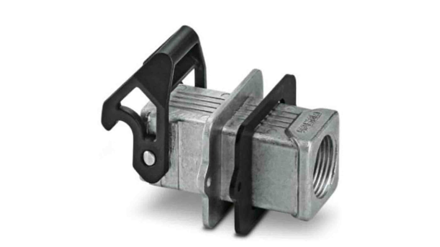 Base para conector industrial Phoenix Contact serie HC tamaño D7, con rosca M20