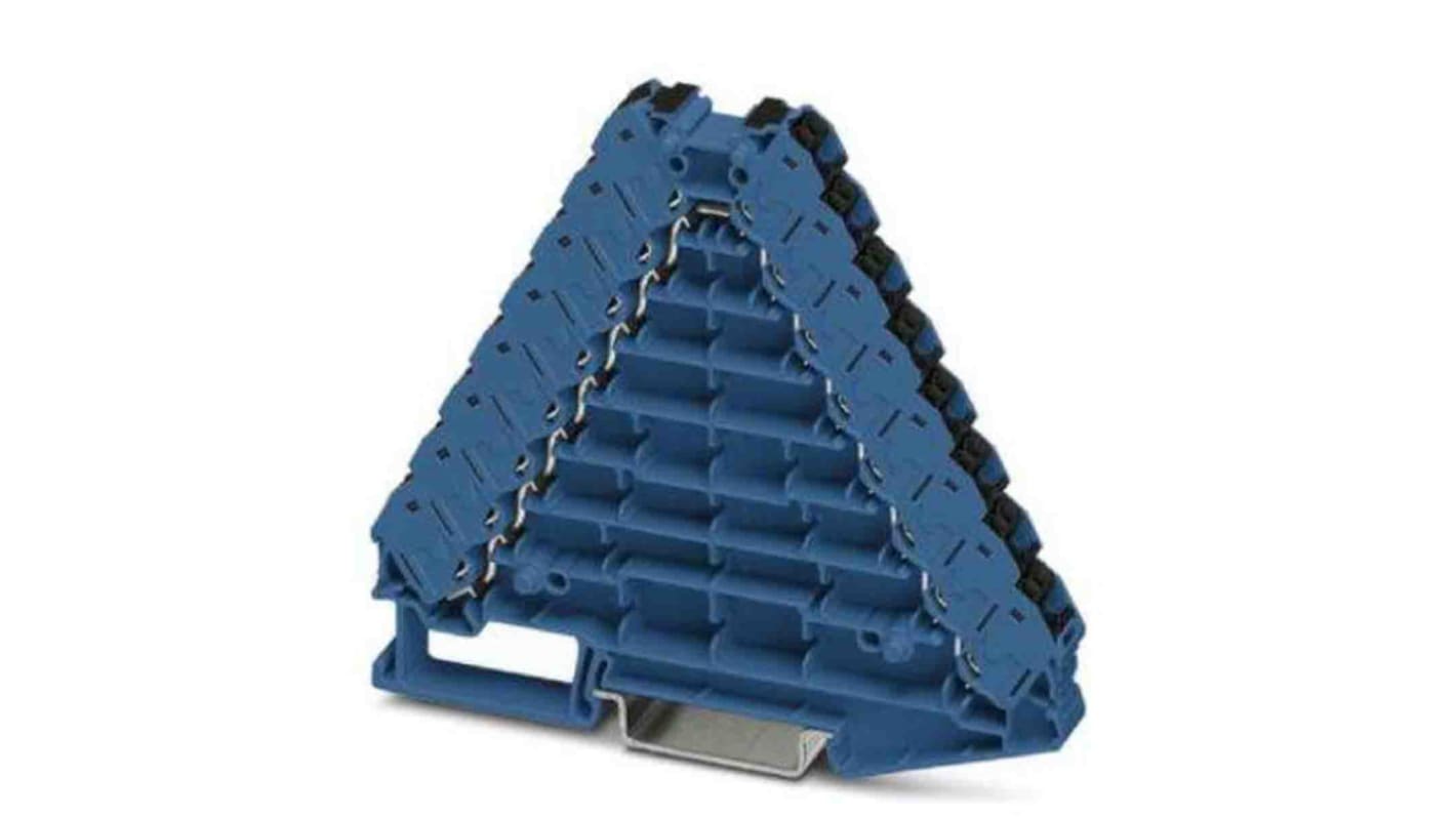 Phoenix Contact Distribution Block, 32 Way, 0.14 → 2.5mm², 17.5A, 250 V, Blue