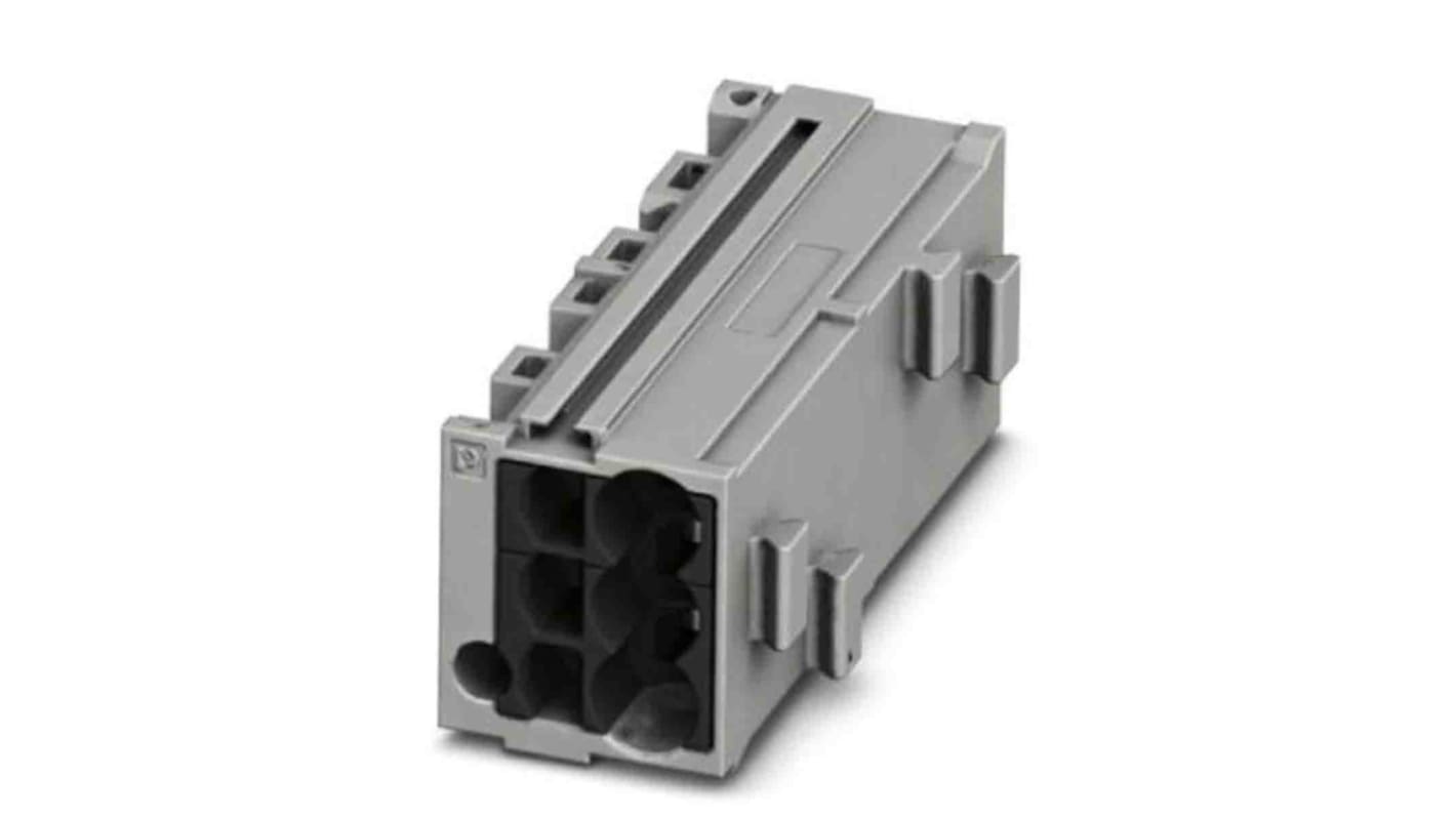 Phoenix Contact FTMC Series FTMC 1,5-3 /BK Pluggable Terminal Block, 17.5A, 14 → 26 AWG Wire, Push In Termination