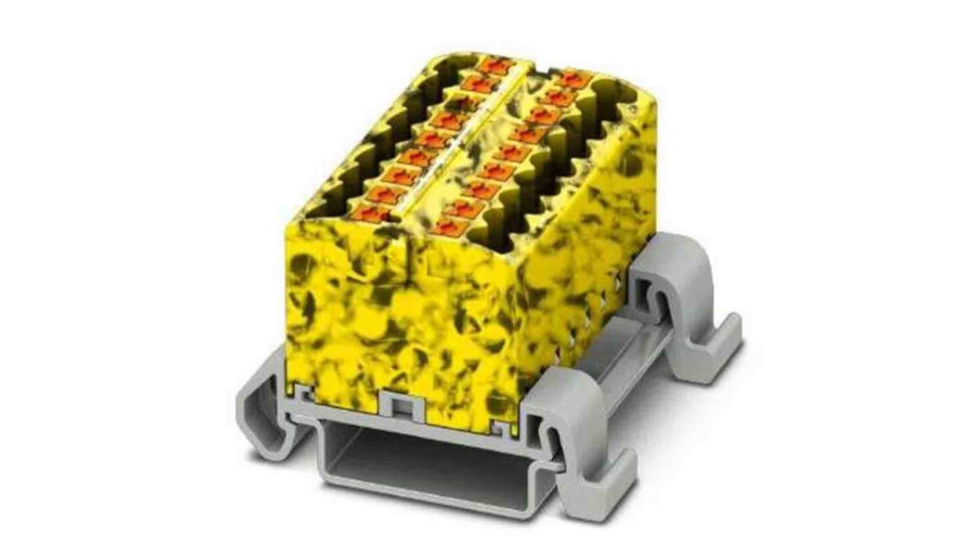 Phoenix Contact Distribution Block, 18 Way, 4mm², 24A, 690 V