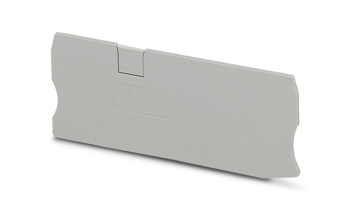 3035358 Phoenix Contact DST 16 Series End Cover for Use with DIN