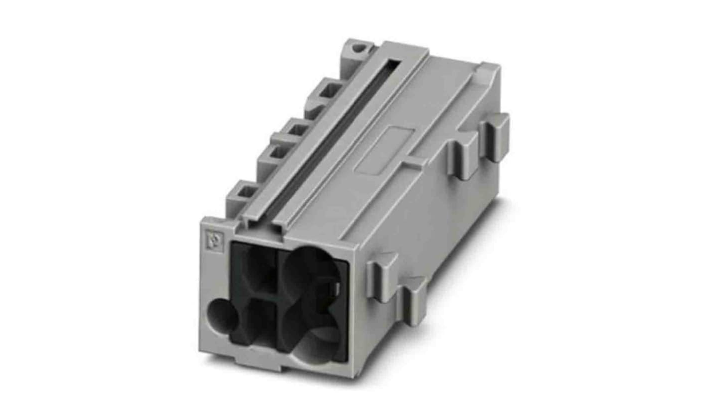 Phoenix Contact FTMC Series FTMC 1,5-2 /BK Pluggable Terminal Block, 17.5A, 14 → 26 AWG Wire, Push In Termination