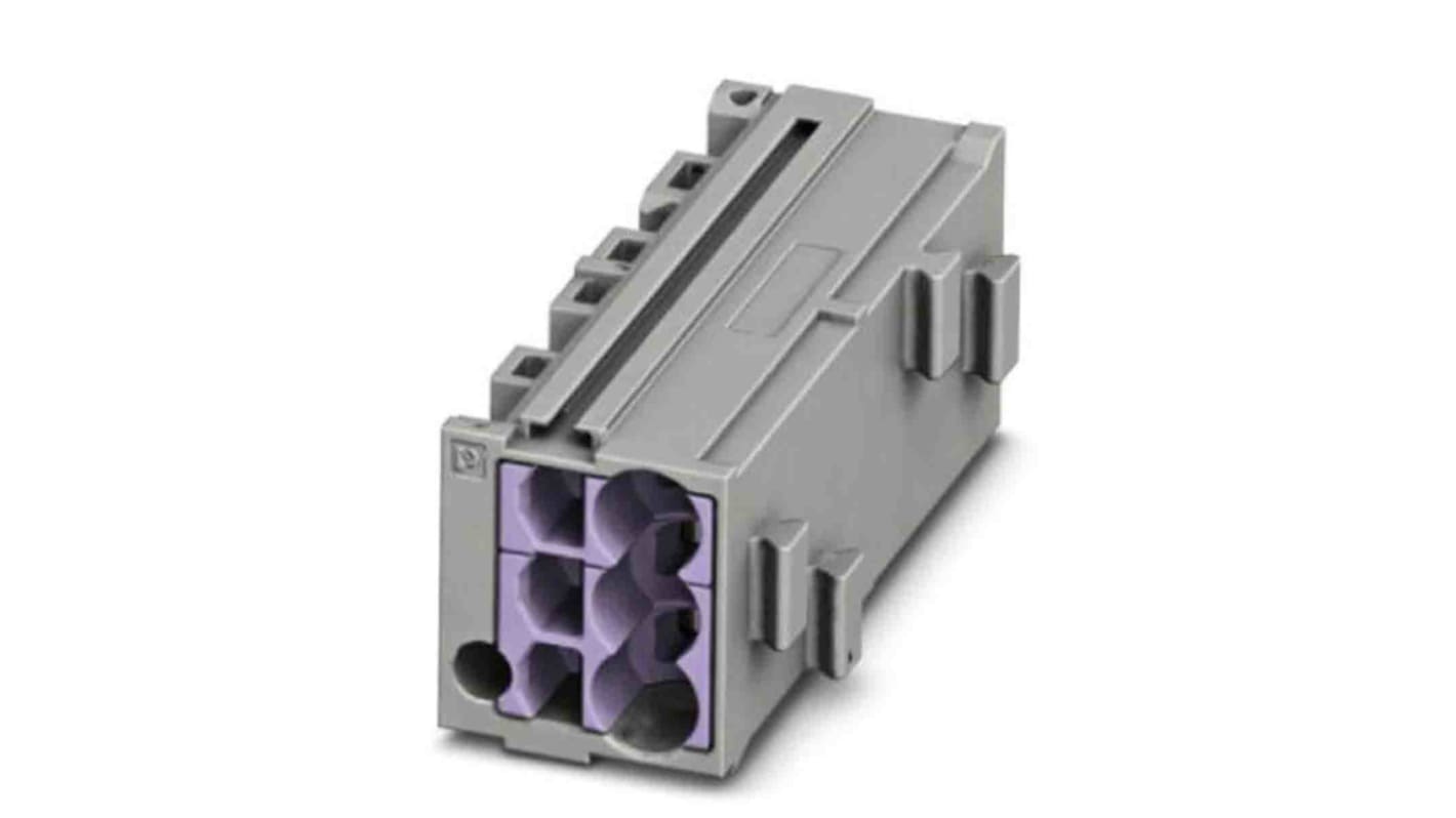 Phoenix Contact FTMC Series FTMC 1,5-3 /VT Pluggable Terminal Block, 17.5A, 14 → 26 AWG Wire, Push In Termination