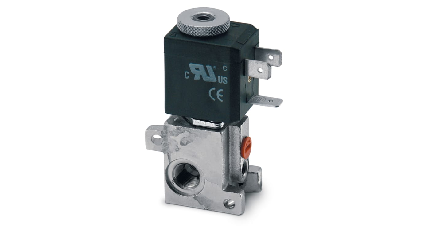 Elettrovalvole per pneumatica Camozzi, Metrico M5, funzione 3/2, azionamento Solenoide/Molla