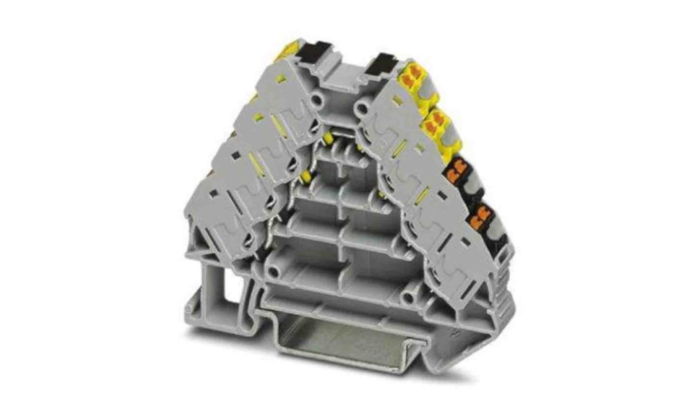 Phoenix Contact Einsteck Verteilerblock 16-polig , 14→ 26 AWG, 17.5A / 250 V, 2.5mm², Polyamid, IP20