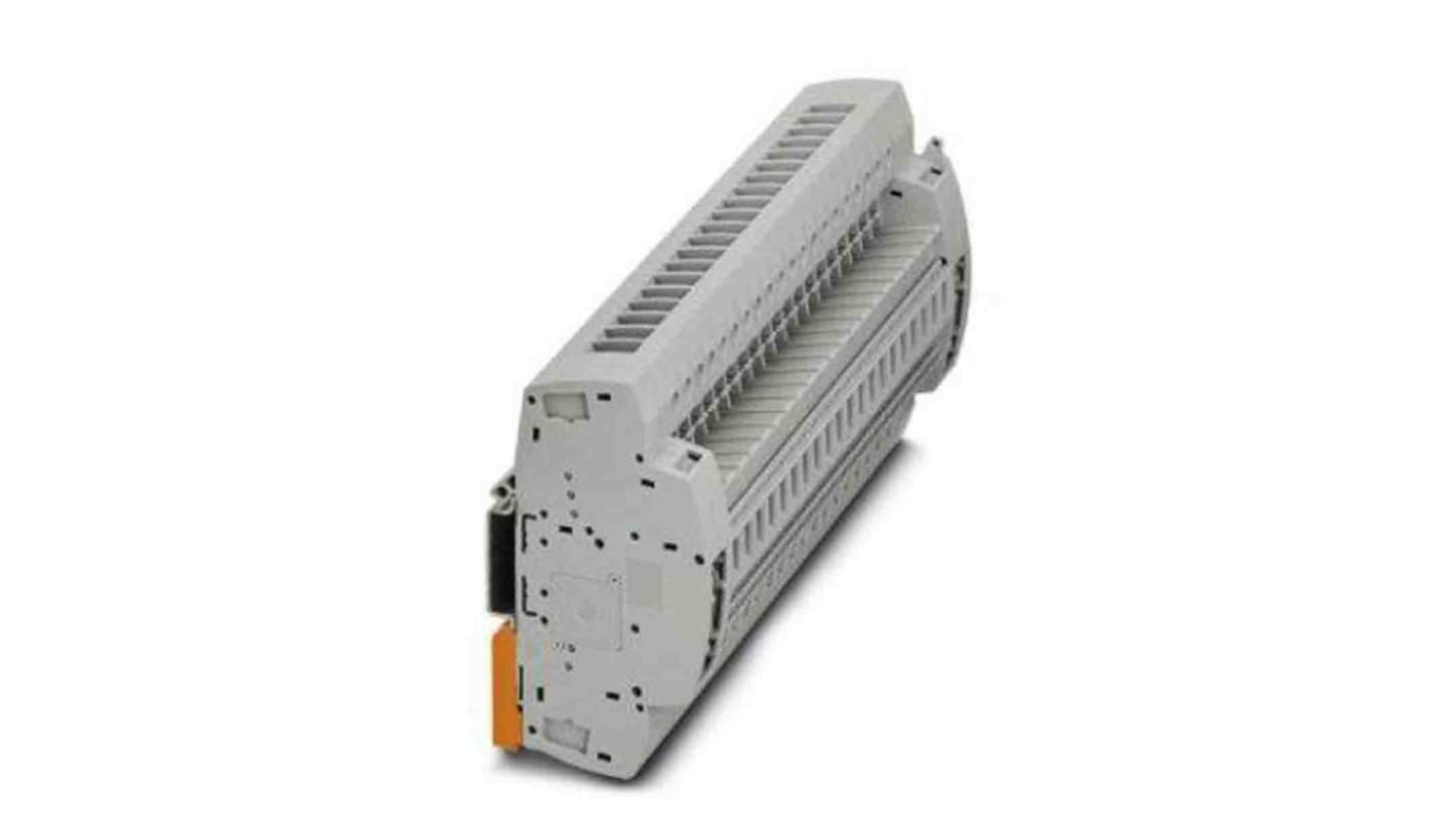 Phoenix Contact UTRE Series UTRE 6-2/20 Non-Fused Terminal Block, 40-Way, 30A, 24 → 8 AWG Wire, Screw Termination