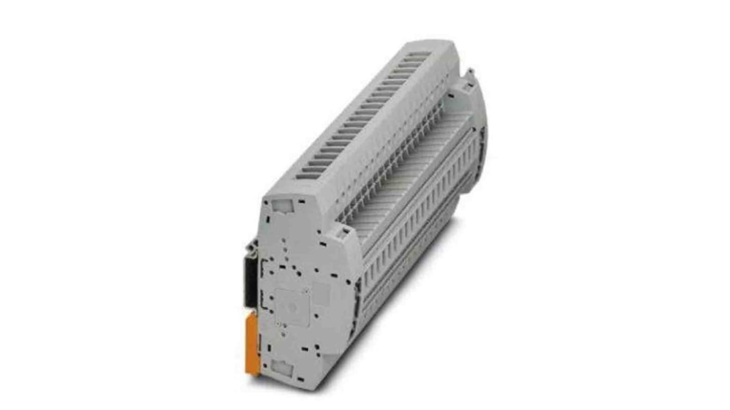 Phoenix Contact UTRE Series UTRE 6-2/21 Non-Fused Terminal Block, 42-Way, 30A, 24 → 8 AWG Wire, Screw Termination