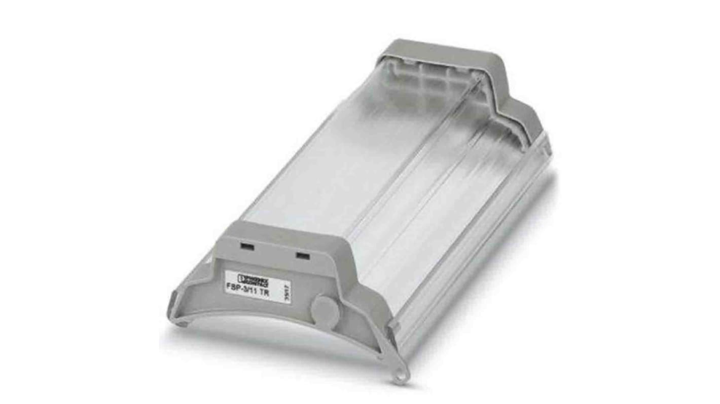 Phoenix Contact FBP Series Clear Cover for Use with DIN Rail Terminal Blocks