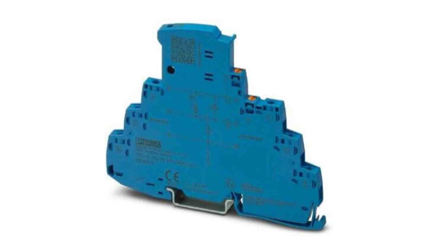 Phoenix Contact 2 Phase Surge Protector, 10kA, DIN Rail Mount