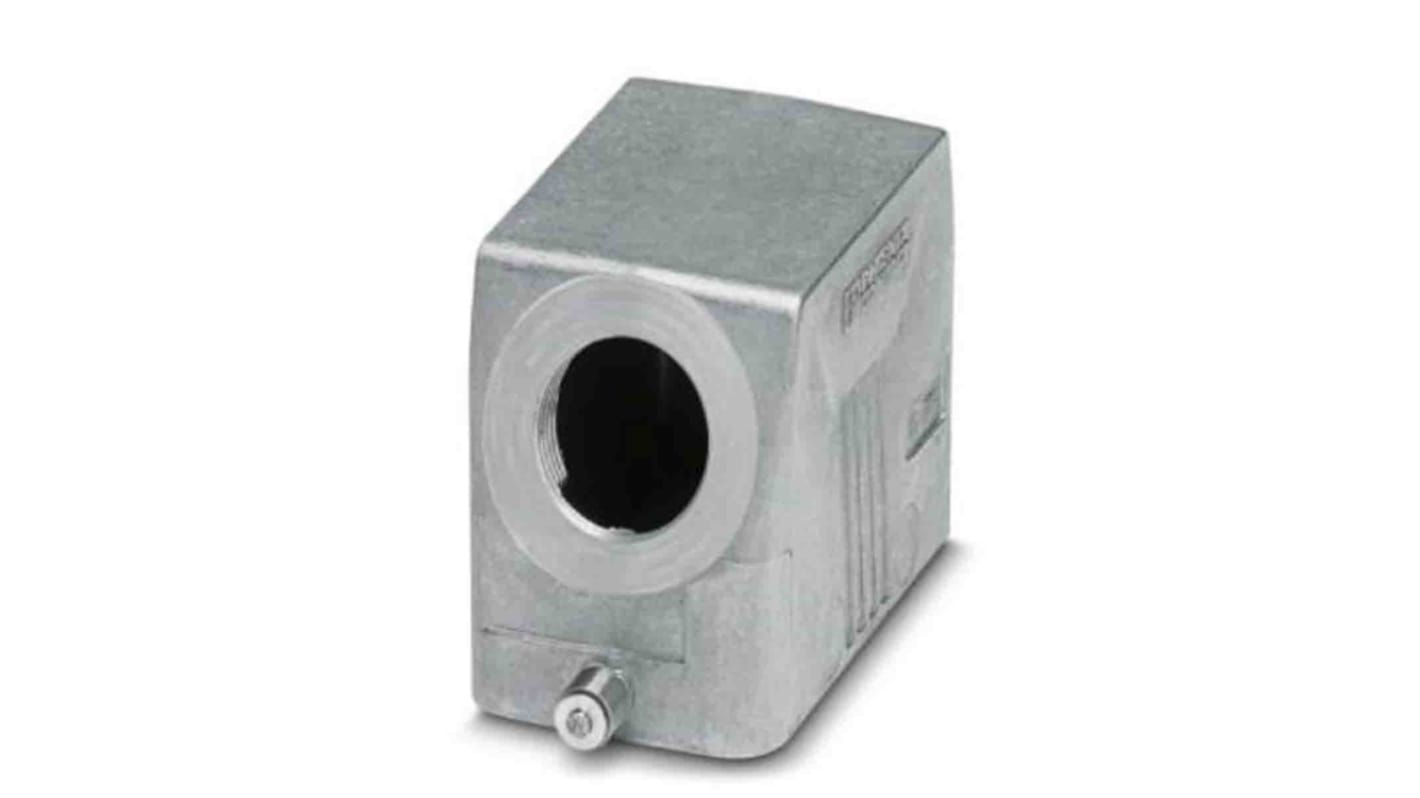 Base para conector industrial Phoenix Contact serie B10 tamaño B10, con rosca M20, para usar con Conector de